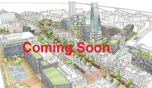 Master plan drawing indicating tower footprints, amenity block placement and landscape zones at Sattva Courtyard